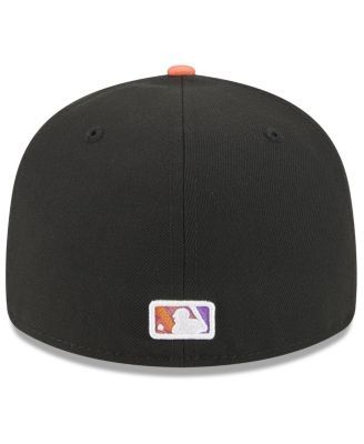 Men's Black/Orange San Francisco Giants 2025 City Connect Low Profile 59FIFTY Fitted Hat