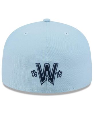 Men's Light Blue Washington Nationals 2025 City Connect Fan Pack 59FIFTY Fitted Hat