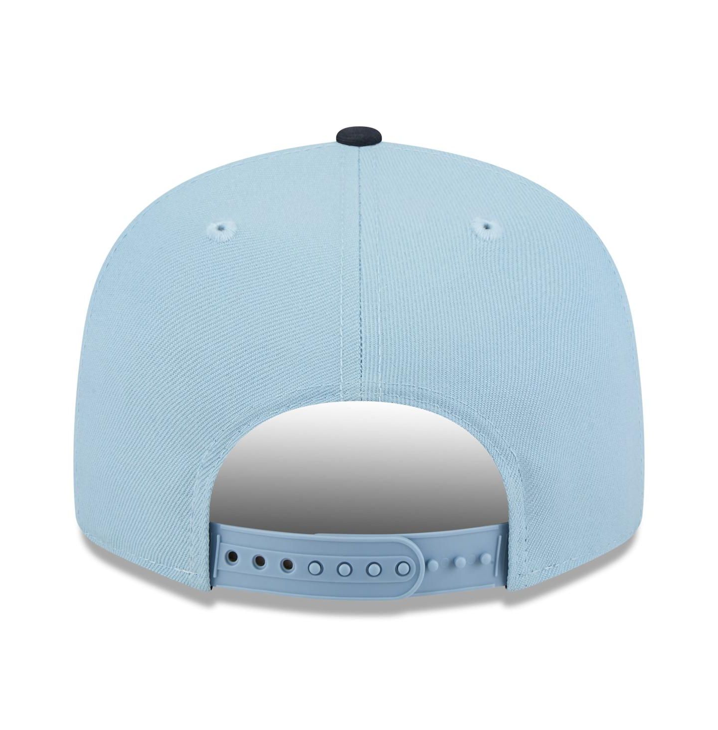 Мужская кепка New Era Light Blue/Navy Washington Nationals 2025 City Connect 9FIFTY Snapback Hat — фото 3