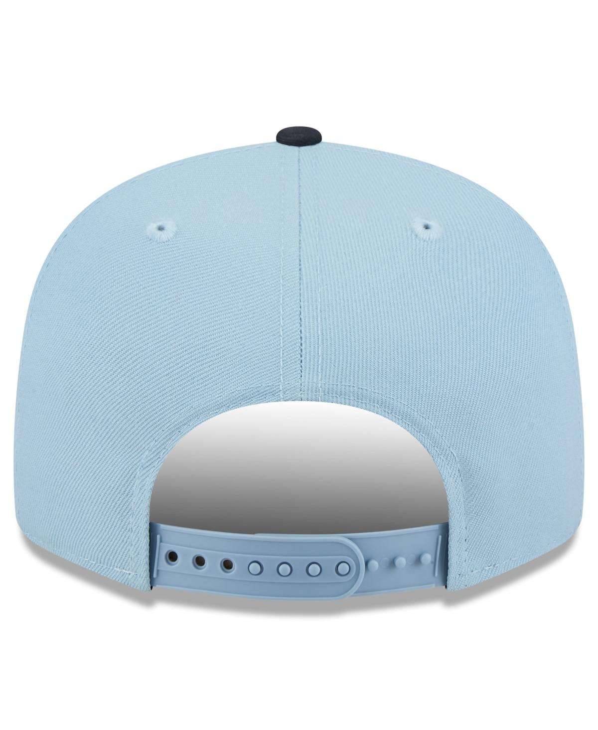 NEW ERA MEN'S LIGHT BLUE/NAVY WASHINGTON NATIONALS 2025 CITY CONNECT 9FIFTY SNAPBACK HAT 