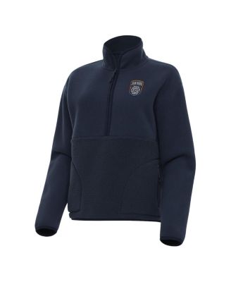 Antigua - Women's Navy San Diego FC Figure Half-Zip Sweatshirt