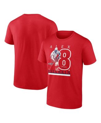 Fanatics - Men's Alexander Ovechkin Athletic Red Washington Capitals Player T-Shirt