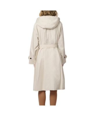 Women's Belted Modern Trench
