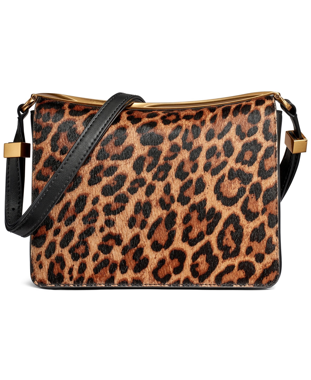 Jericho Leopard Mini Shoulder Bag - Black, Leopard