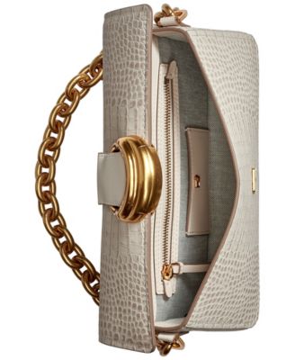 Valley Stream Embossed Croco Shoulder