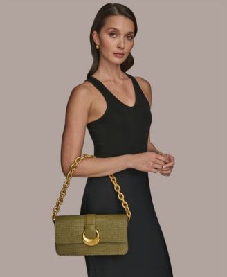 Valley Stream Embossed Croco Shoulder