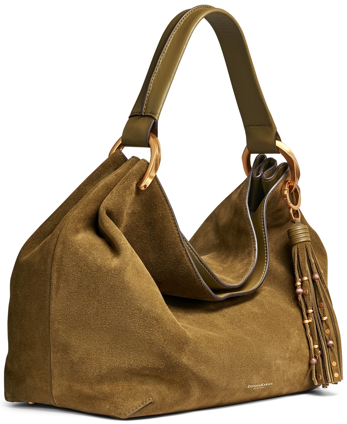Donna Karan Glenwood Suede Shoulder Bag
