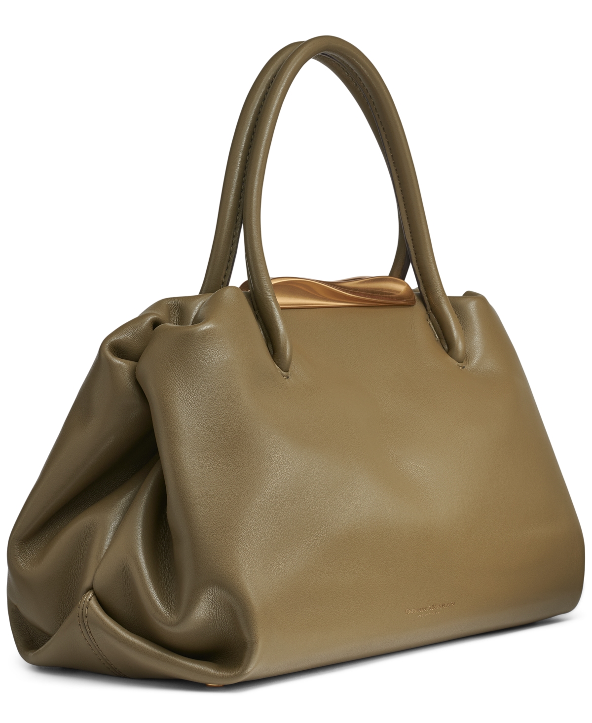 Donna Karan Poplin Satchel Bag