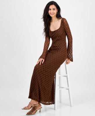 Women's Evannia Bell-Sleeve Lace Dress