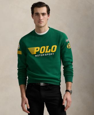 RADRALL MODELO POLO SWEATSHIRT L/S グリーン Polo Ralph Lauren Men's Double-Knit Graphic Sweatshirt - Macy's