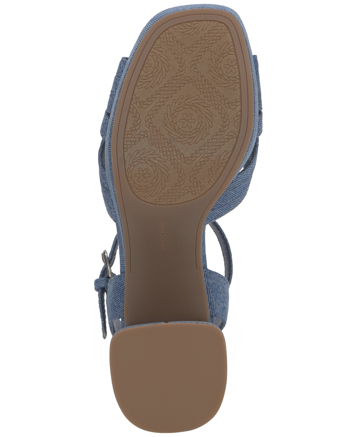LUCKY BRAND WOMEN'S MARRIKA BLOCK-HEEL PLATFORM DRESS SANDALS 