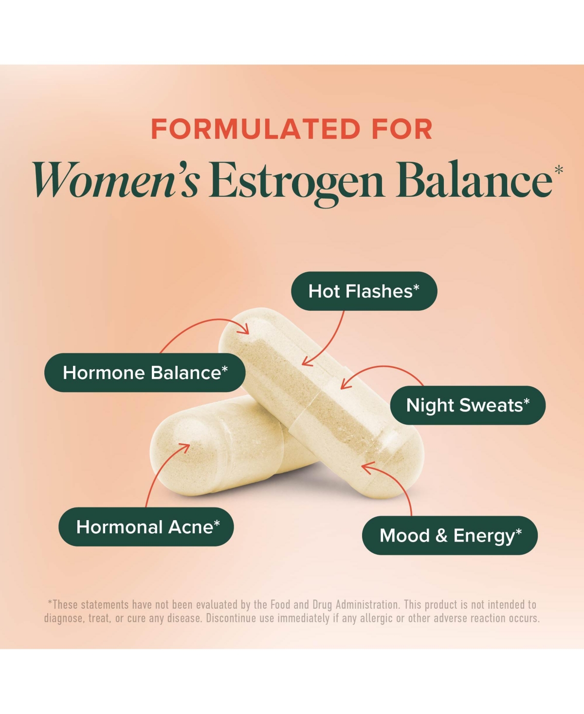 Dim Supplement 250 mg | Estrogen Balance for Women | Hormone Menopause Relief, Hormonal Acne Treatment, Pcos & Estrogen Metabolism Support Supplements
