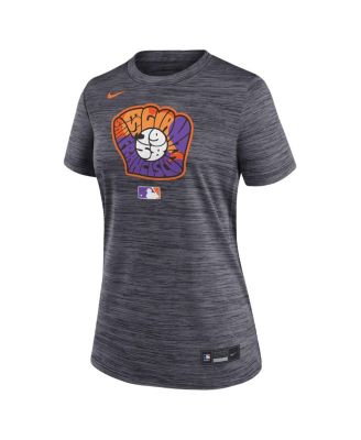 Women's Heather Black San Francisco Giants 2025 City Connect Authentic Collection Velocity Performance T-Shirt