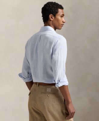 Men's Classic Fit Linen Shirt	