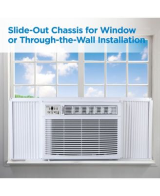 18000 BTU Window or Through the Wall AC Unit Cools Up to 1000 Square Feet White Air Conditioner