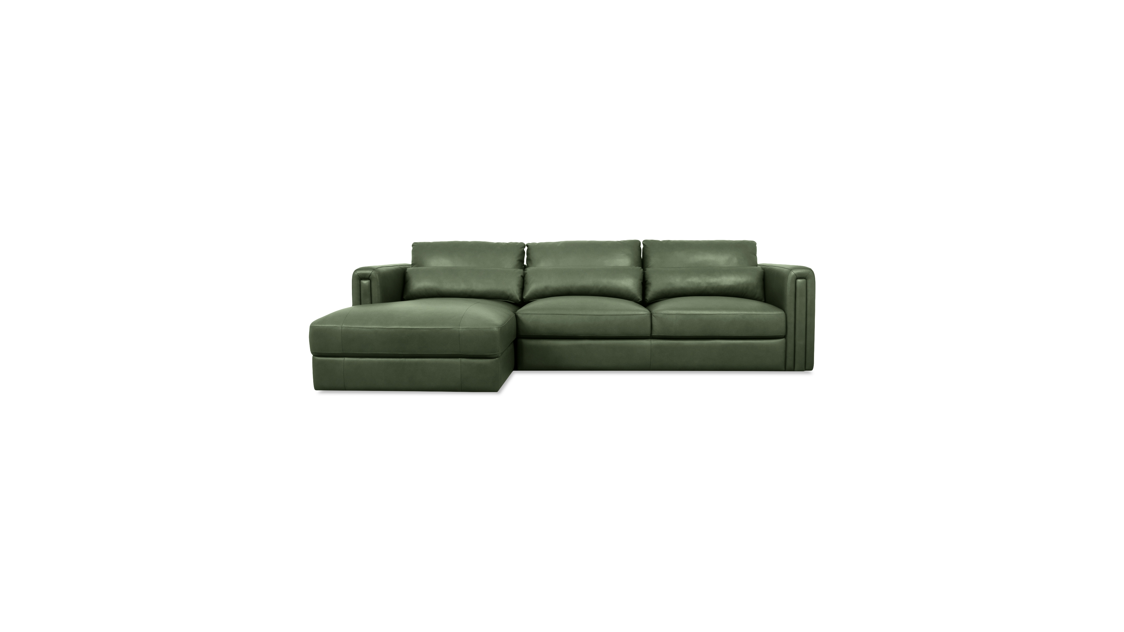 Touville 2-Pc. Leather Sectional with Chaise, Exclusively at Macy's