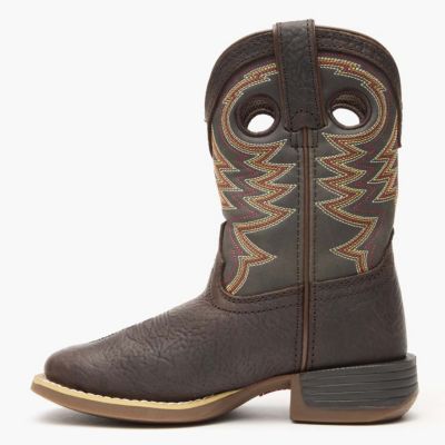 Kids Lil' Rebel Pro Brown Western Boot
