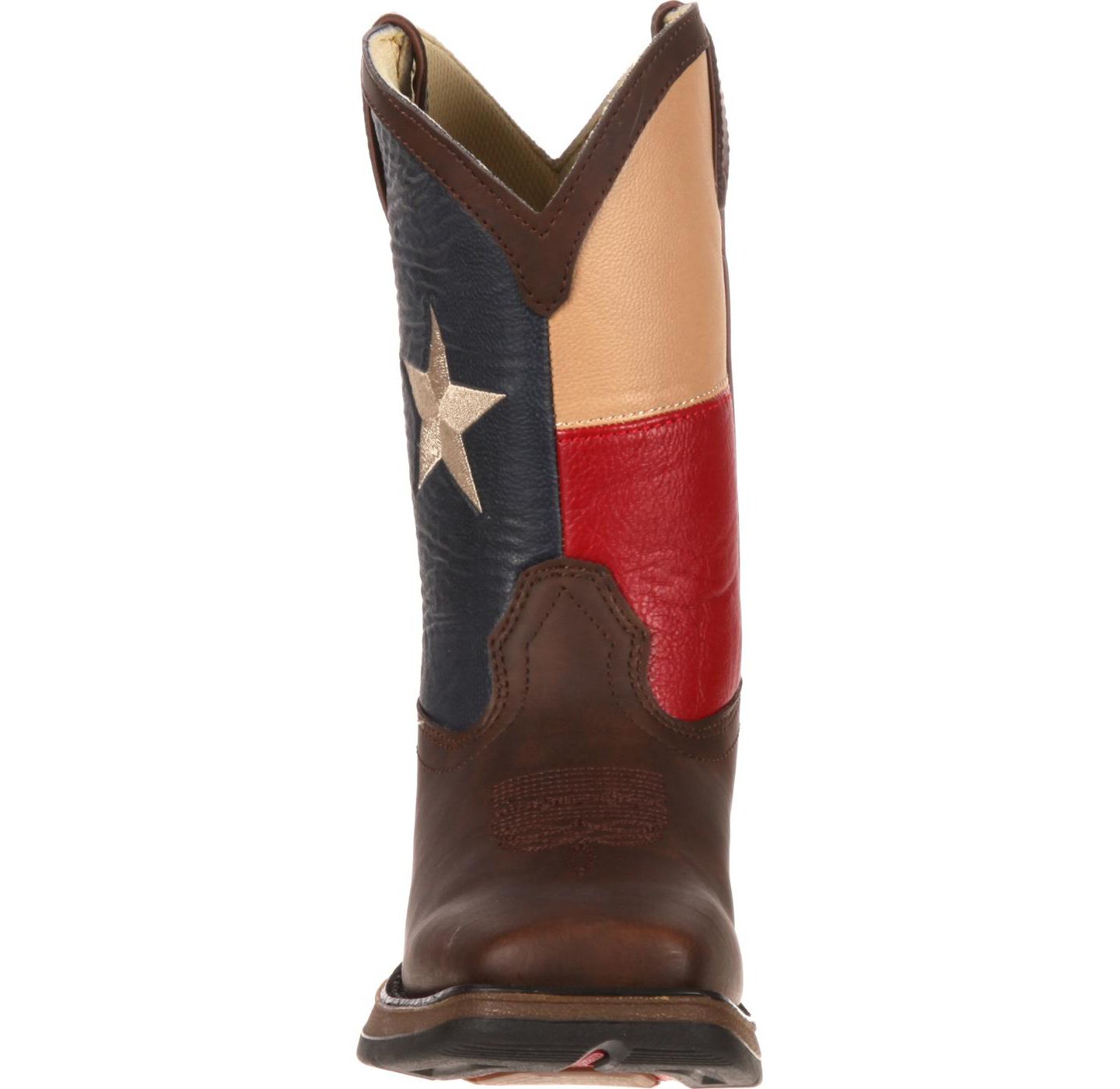 Ботинки Durango Lil' Rebel by Texas Flag Western для мальчиков, цвет: Коричневый — фото 3