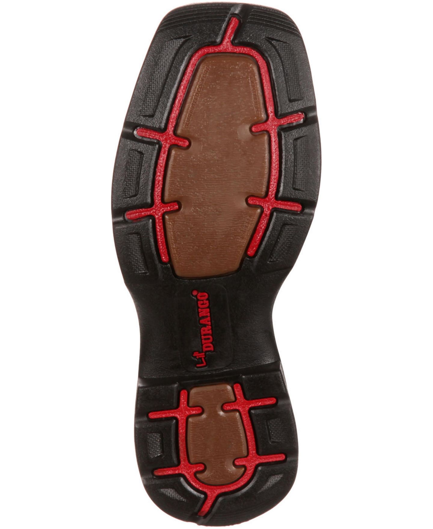Детские ботинки Durango Lil' Rebelby Big Kid Western Boot, цвет: Рыжевато-коричневый чёрный — фото 2