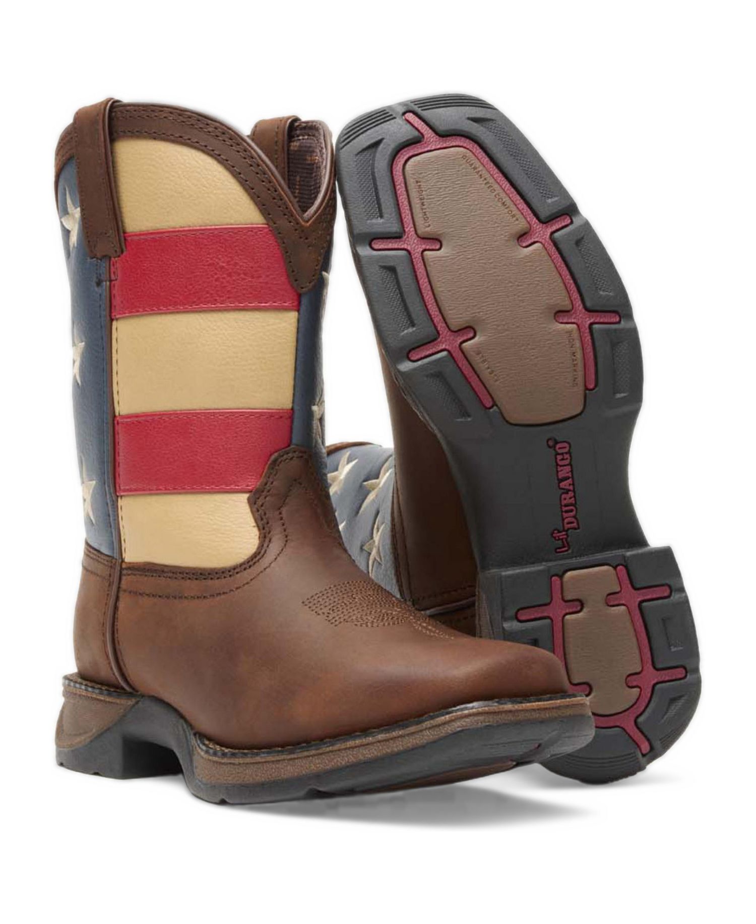 Lil' Rebel by Big Kids' Patriotic Western Boot
