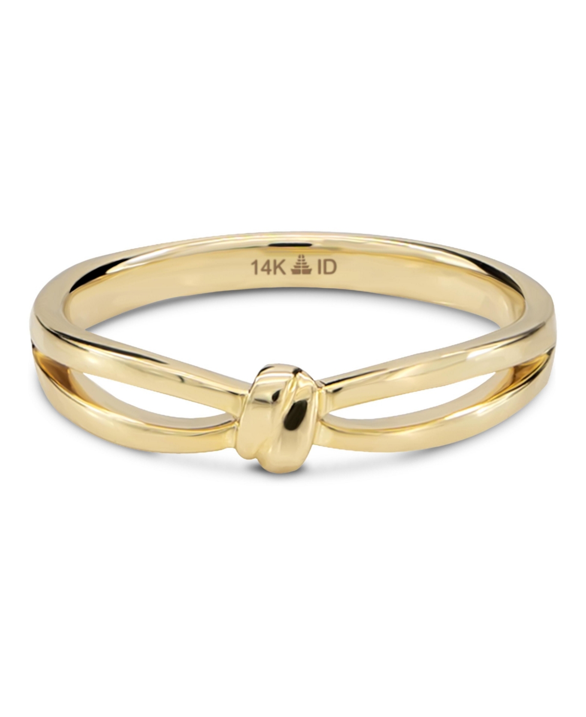 Love Knot Ring in 14K Gold, Size 5, approx. 2.1 grams. - Gold