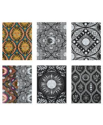 Scratch Art: Paper Pad - Moon & Sun