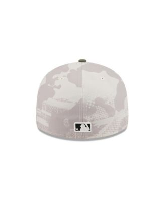 Men's Light Beige/Olive Seattle Mariners 2025 Armed Forces Day Low Profile 59FIFTY Fitted Hat