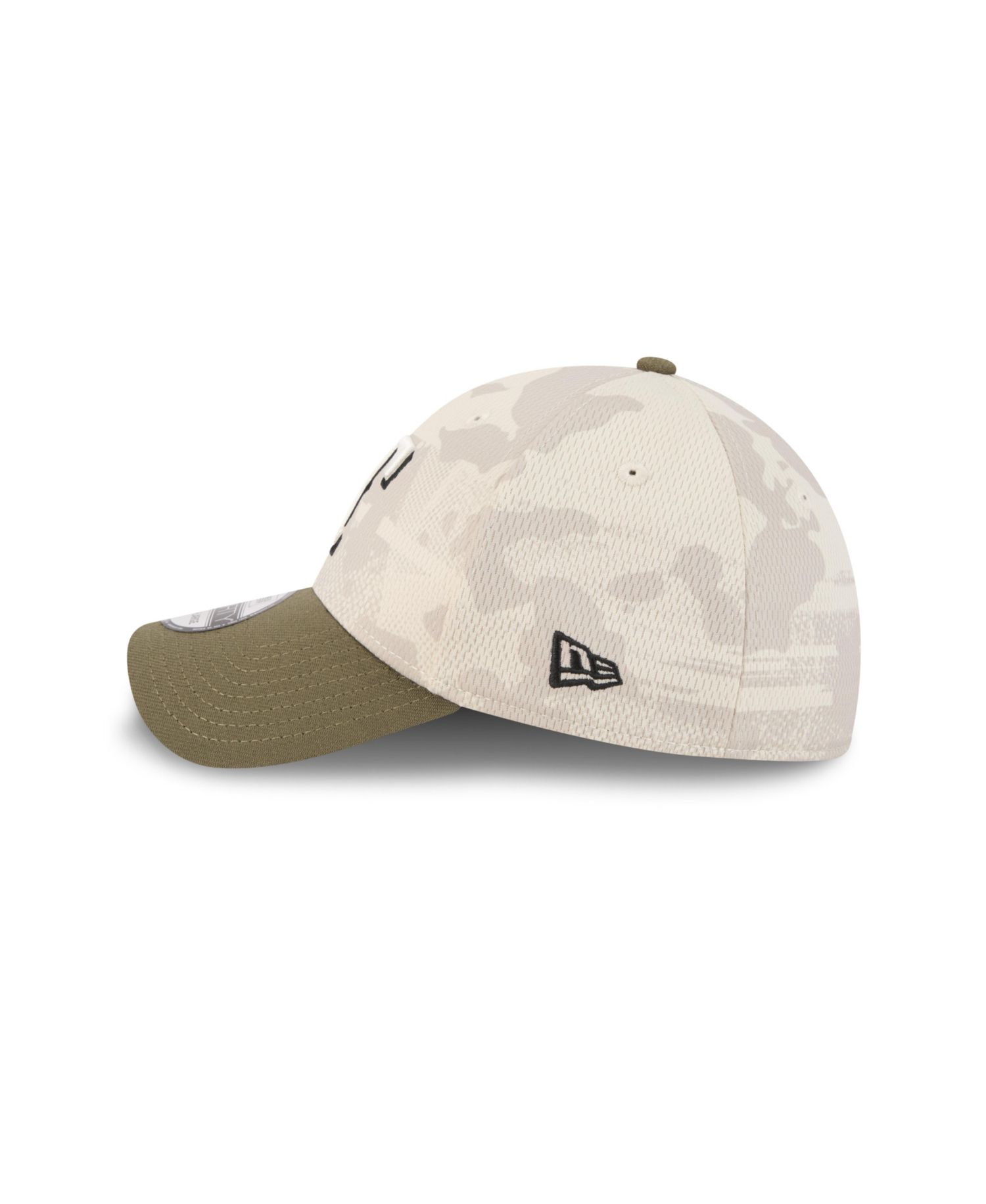 Men's Light Beige/Olive Texas Rangers 2025 Armed Forces Day 39THIRTY Flex Hat