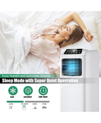  9000 BTU, Built-in Dehumidifier, Remote Control  Portable Air Conditioner