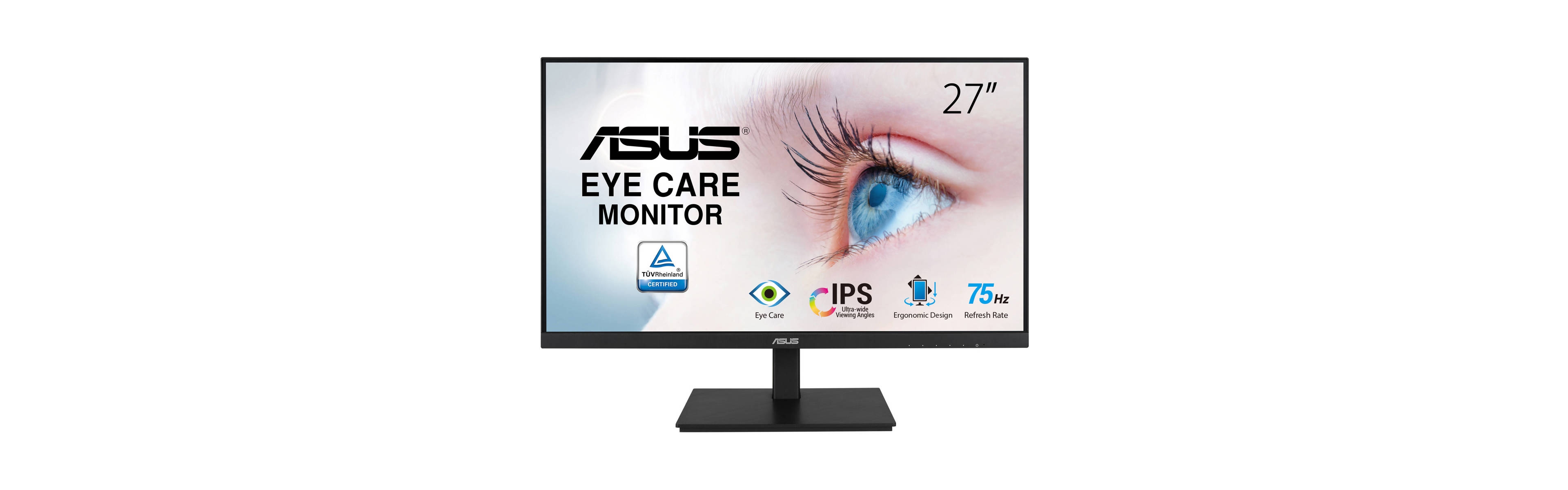 Asus VA27DQSB 27" 16:9 Full Hd Ips Wled Lcd Monitor, Built-In Speakers
