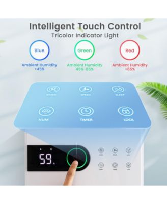  32-Pint Capacity, Sleep Mode, 24H Timer  Dehumidifier for Home & Basement