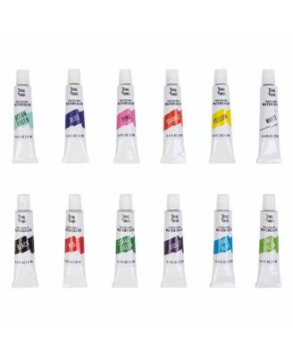 Professional Watercolor Paint Set: Bright Colors