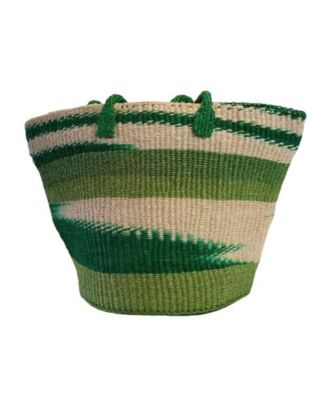 Hand Woven Sisal Market Bag with Handles