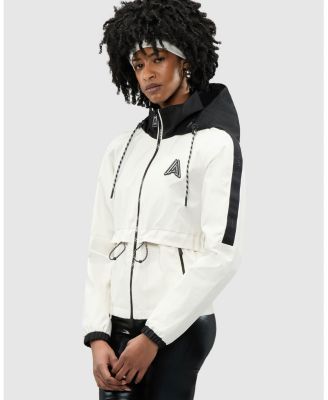 Women's Enneth Hooded Windbreaker with Adjustable waist