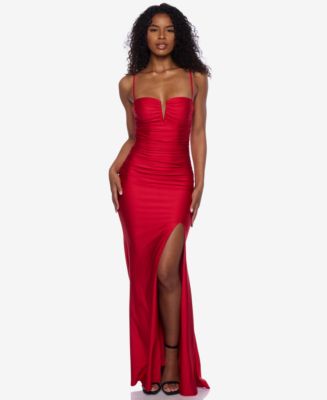 open lace back dress Red Junior Bridesmaid Dresses,Junior Bridesmaid Dress with Short Sleeves,JB00005, J14 / Pink main image 1