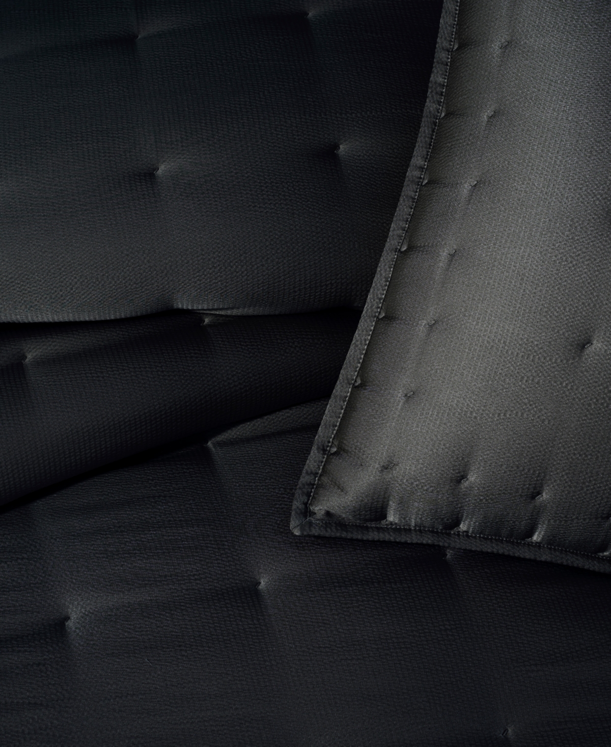 Donna Karan Home Hammered Silk Quilt, Full/queen