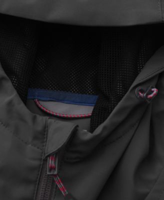 Men's All-Season Lightweight Stretch Hooded Rain Jacket