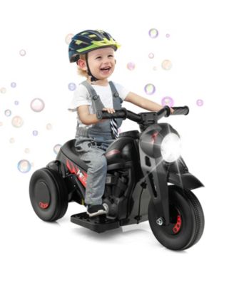 6V Kids Electric Ride on Motorcycle with Bubble Maker and Music