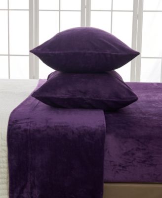 Ultra Soft & Cozy Velvet Plush Fleece Printed Sheet Set