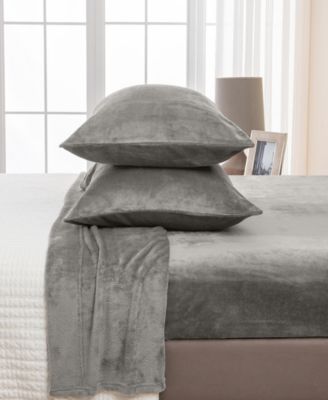 Ultra Soft & Cozy Velvet Plush Fleece Printed Sheet Set