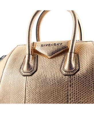 Mini Antigona Bag Embossed Leather