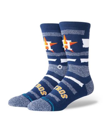 Stance - Men's and Women's Houston Astros Squeeze Tri-Blend Knit Crew Socks