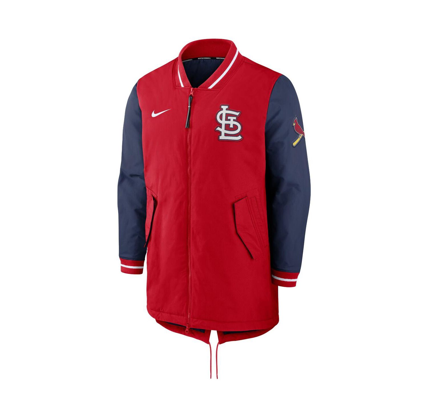 Men's Red St. Louis Cardinals Dugout Performance Full-Zip Jacket