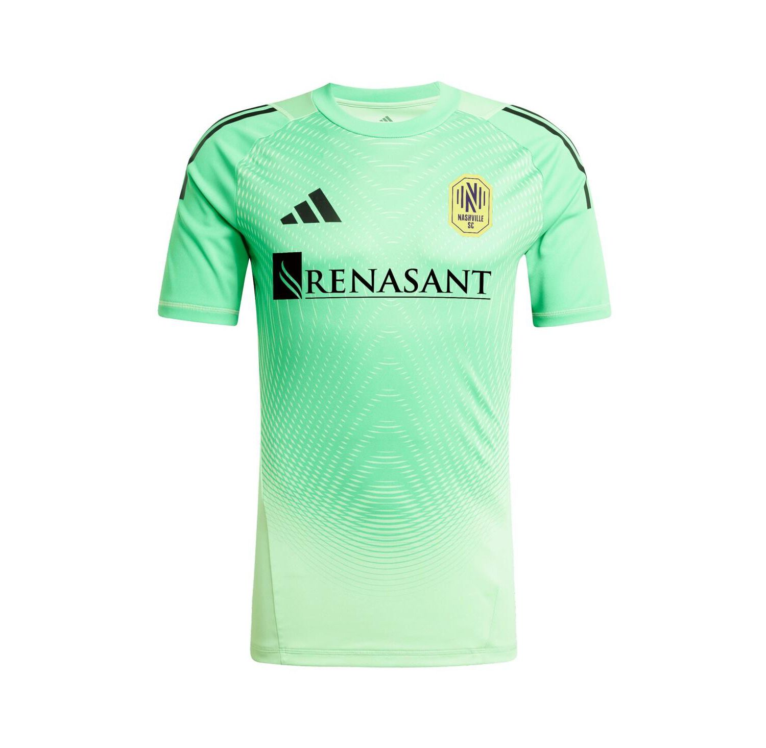 Men's Green Nashville SC 2025 Goalkeeper Jersey