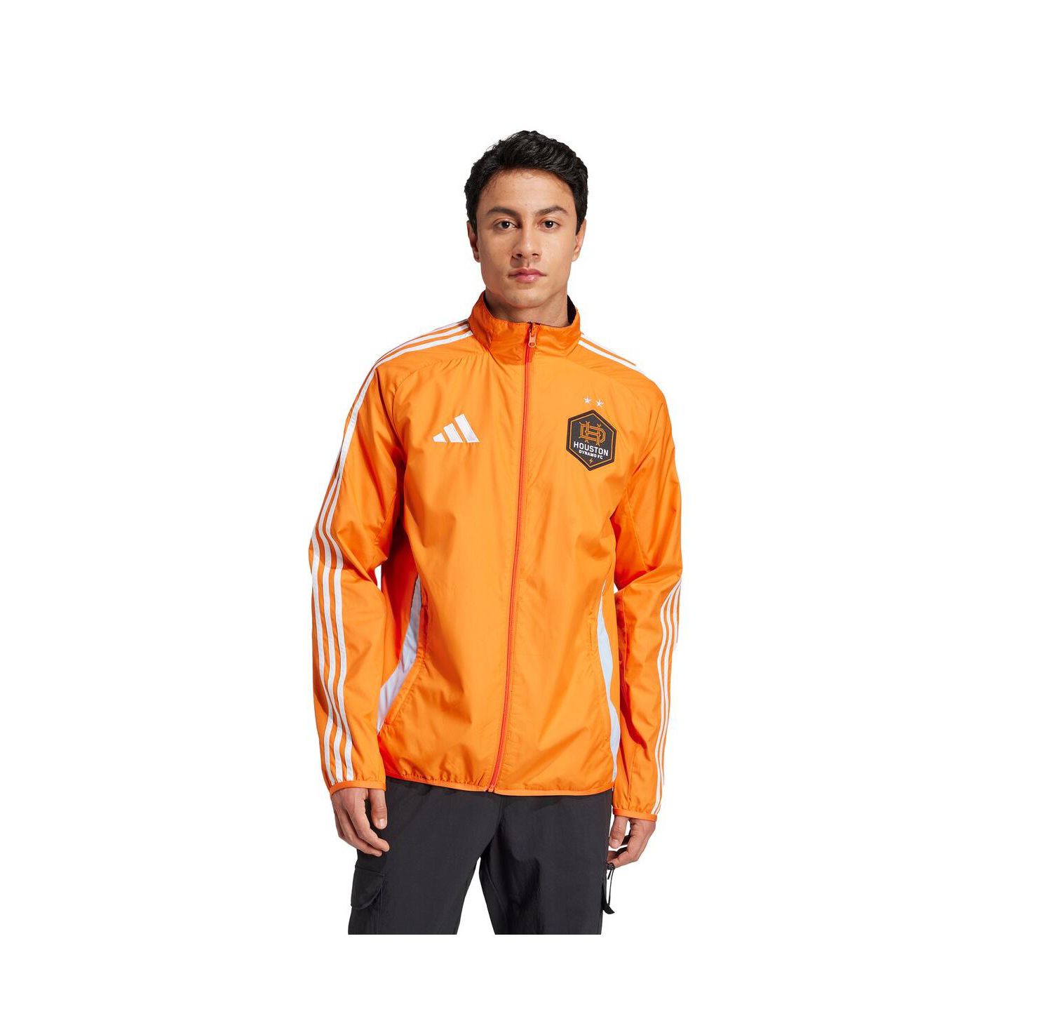 Men's Orange/Purple Houston Dynamo FC 2025 Anthem Reversible Full-Zip Jacket