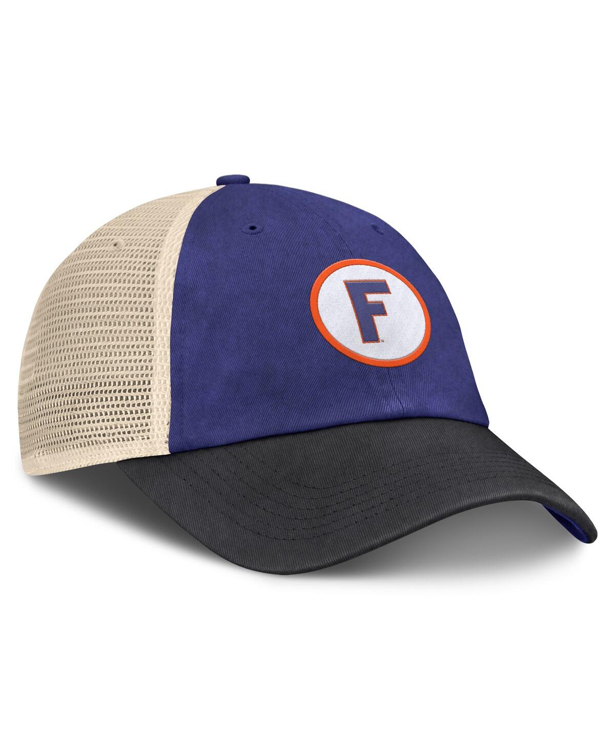 Top Of The World Men's Royal/black Florida Gators Off-road Trucker Adjustable Hat