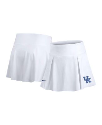 Nike - Women's White Kentucky Wildcats Club Tennis Skirt with Shorts