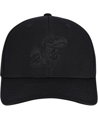 Men's Black Kansas Jayhawks Reflex Performance Flex Hat