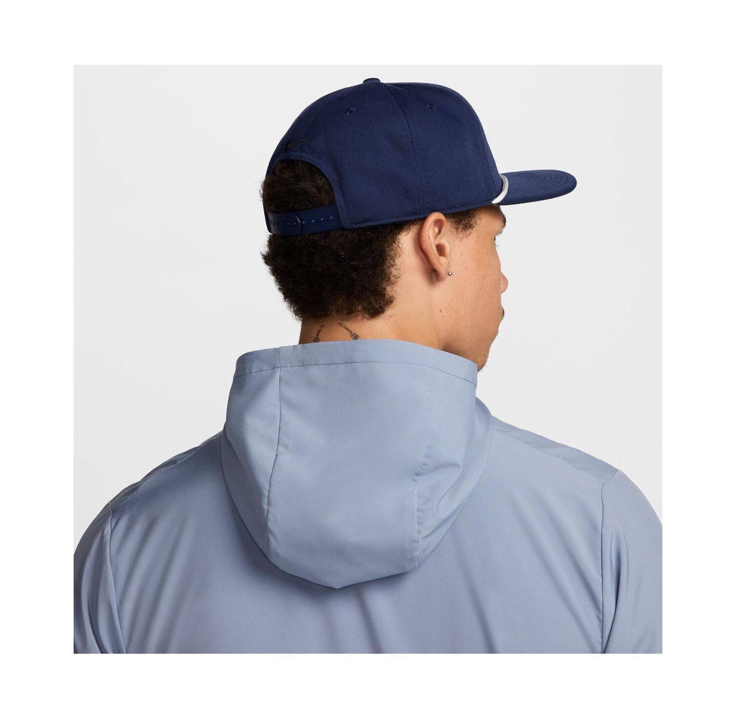 Men's and Women's Navy Retro Pro Performance Snapback Hat