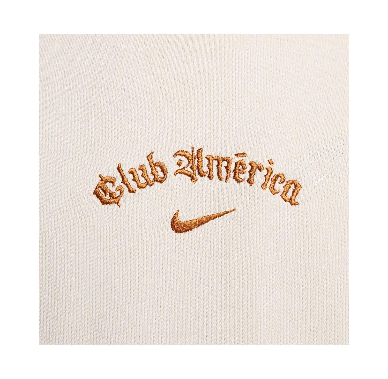 Men's Cream Club America CA x CA Club Fleece Pullover Hoodie